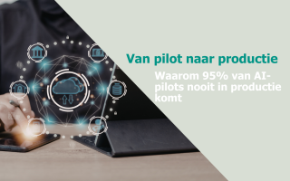 AI-projecten van pilot naar productie door Martijn Kruiswijk
